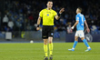 Referee Daniele Doveri during the Serie A match between SSC Napoli and US Cremonese at Sta...