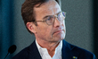 Ulf Kristersson, Swedish Prime Minister and Party Leader of the Moderate Party, presents n...