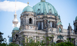 Berlin Cathedral is seen in Berlin, Germany, on April 21, 2026. The Berliner Dom is a monu...