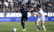 Theophilus Awua of Cavese and Luca Garritano of Cosenza are in action during the Serie C 2...