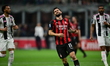 Christian Pulisic of AC Milan looks on during a Serie A match between AC Milan and Juventu...
