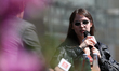 Martyna Byczkowska, a Polish actress, attends the 19th Mastercard OFF CAMERA Festival at t...