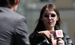 Martyna Byczkowska, a Polish actress, attends the 19th Mastercard OFF CAMERA Festival at t...