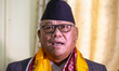 Newly elected parliamentary party leader Bhismaraj Angdembe attends a parliamentary party...