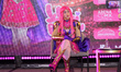 Luli Pampin, a children's music artist, attends a press conference to promote the 'Millone...