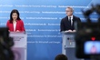 Federal Minister for Economic Affairs and Energy Katherina Reiche and Federal Minister for...