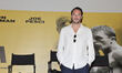 Jack Huston attends the Day of the Fight press conference at Cineteca Nacional in Mexico C...