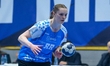 Hansen Anne Mette of CSM Bucharest in action during the Romania Liga 1 Handball game betwe...