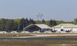 A batch of 6 fighter aircraft refueling before departure. Multirole fighter jet Lockheed M...