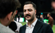 The manager of Wolves FC, Yagiz Sabuncuoglu, is interviewed by the media after the Golazo...