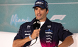 Carlos Sainz attends a press conference ahead of the Formula 1 Crypto.com Miami Grand Prix...