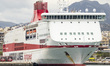 The Minoan Lines Ro-Pax cruise ferry Festos Palace pictured docked at the Mediterranean Se...