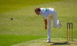 Josh Hull bowls during the Leicestershire County Cricket Club vs Nottinghamshire County Cr...