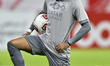 Akram Afif of Al Sadd SC competes during the Amir Cup quarter-final match between Al Sadd...