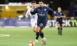 Atletico Ottawa defender Wes Timoteo carries the ball during a Canadian Premier League gam...