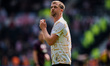 Patrick Bamford of Sheffield United participates in the pregame warmup session during the...