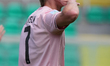 Dennis Johnsen of Palermo FC reacts during the Serie B match between Palermo FC and US Cat...