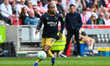 Kyle Walker Peters of West Ham United controls the ball during the Premier League match be...