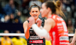 Gabriela Guimaraes of Imoco Volley Conegliano celebrates a point during the CEV Women's Ch...