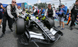 Valtteri Bottas of Finland drives the (77) Cadillac Formula 1 Team Ferrari during the Form...