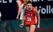 Ebrar Karakurt of Eczacibasi reacts during the CEV Women's Champions League Final Four sem...