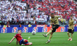 Oskar Repka and Lukas Podolski during the Polish Cup Final Gornik Zabrze - Rakow Czestocho...