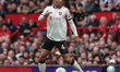 Virgil van Dijk of Liverpool with the ball during the Premier League match between Manches...