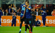 Henrikh Mkhitaryan of FC Inter celebrates a goal during the Italian Serie A football match...