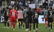 Juventus players express disappointment at the end of the Juventus FC vs Hellas Verona, 35...