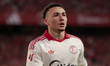Ruben Vargas of Sevilla FC in action during the La Liga EA Sports match between Sevilla FC...