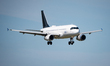 An Airbus A319-131 aircraft operated by Scandinavian Airlines, registration OY-KBR, lands...