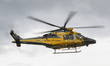 The Guardia di Finanza's AW139 is pictured during a search and rescue exercise organized b...