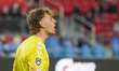 Tristan Crampton #1 of Atletico Ottawa during the Canadian Championship Match between Toro...