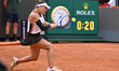 Lisa Pigato of Italy competes against Tyra Caterina Grant of Italy during the Internaziona...