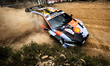 Driver Thierry Neuville and co-driver Martijn Wydaeghe of the Hyundai Shell Mobis World Ra...