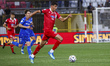 Adam Bakoune in action during the Serie B match between AC Monza and Empoli at U-Power Sta...