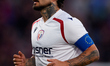 Ruben Garcia of CA Osasuna looks on during the LaLiga EA Sports match between Levante UD a...