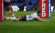 Josh Drinkwater in action during the BETFRED Championship match between Oldham and Doncast...