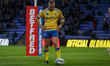 Alex Sutcliffe appears dejected after an Oldham try during the BETFRED Championship match...