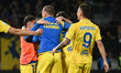 Ilario Monterisi of Frosinone Calcio celebrates after Alessio Castellini of Mantova 1911 s...