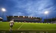 Matty Wildie walks out for the second half during the BETFRED Championship match between O...