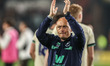 Alex Neil, manager of Millwall, applauds the fans after the game during the Sky Bet Champi...