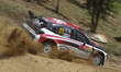 Yohan Rossel and Arnaud Dunand of France drive a Lancia Ypsilon HF Rally2 during the shake...