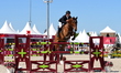 Rider Joe Whitaker competes in the show jumping competition at the Bourg en Bresse Interna...