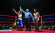 Ivan ''La Pulga'' Aguilar of Chile, a 25-year-old professional boxer in the light flyweigh...