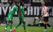 Zie Ouattara and Abdoul Tapsoba during Cracovia - Radomiak Radom match of the Ekstraklasa...