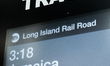 Long Island Railroad signage at the Atlantic Terminal Station in Brooklyn, New York, on Ma...