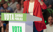 Maria Jose Montero, Vice President of the Government of Spain and candidate for the Andalu...
