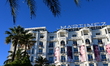 Hotel Martinez in Cannes, France, and the beach and Croisette during the 79th Cannes Film...