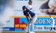 Jacob Reimer of the Binghamton Rumble Ponies is on base during a Minor League Baseball gam...